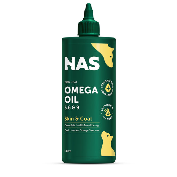 Natural Animal Solutions Omega Oil 3, 6 & 9 - Give Paws