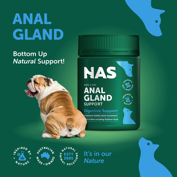 Natural Animal Solutions Anal Gland Support - Give Paws
