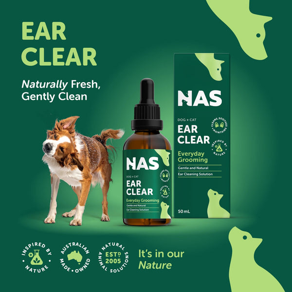 Natural Animal Solutions Ear Clear - Give Paws