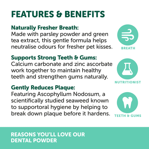 Natural Animal Solutions Dental Powder - Give Paws
