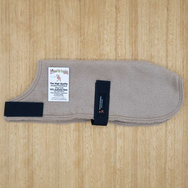 40cm Double Fleece Coat - Dachshund - Give Paws