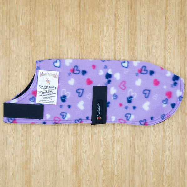 40cm Double Fleece Coat - Dachshund - Give Paws