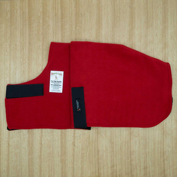 65cm Double Fleece Dog Coat - Give Paws