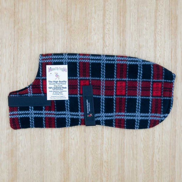 45cm Double Fleece Dog Coat - Give Paws