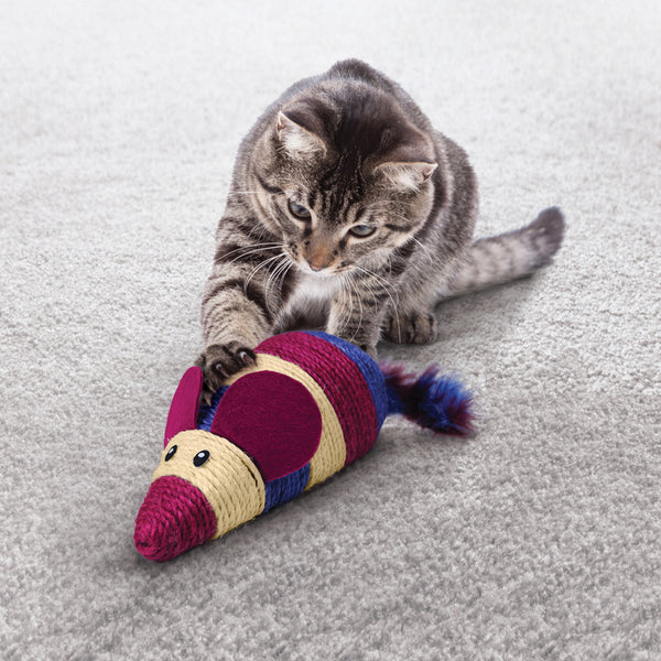 KONG Wrangler Scratch Mouse - Give Paws