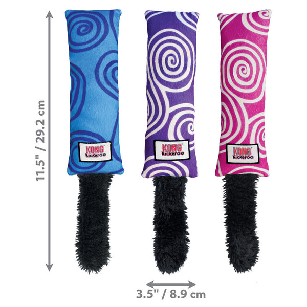 KONG Kickeroo Swirl - Give Paws