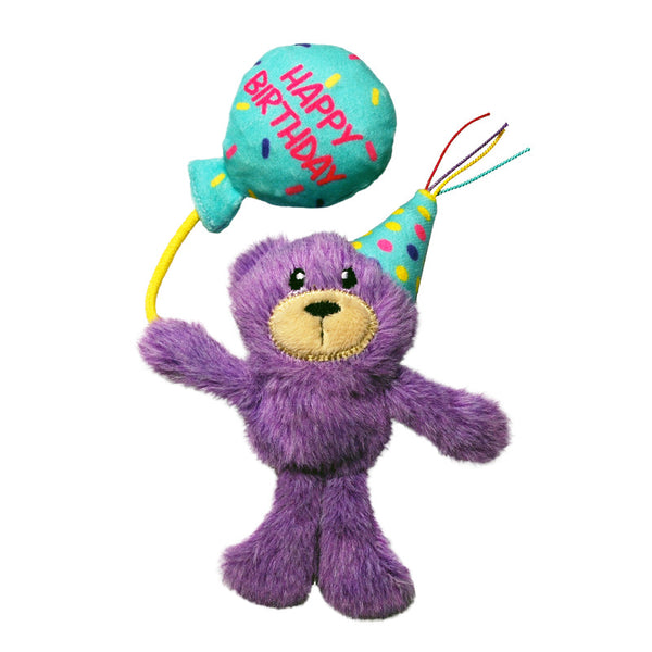 KONG Cat Occasions Birthday Teddy - Give Paws