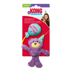 KONG Cat Occasions Birthday Teddy - Give Paws