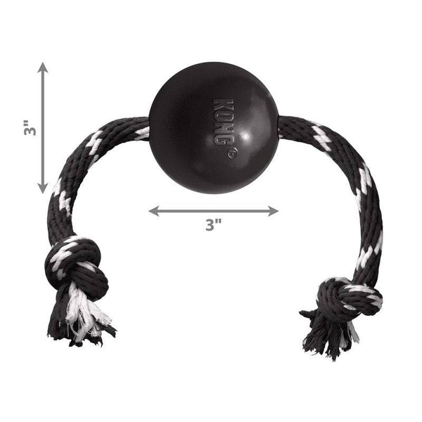 KONG Ball with Rope - Extreme - Give Paws