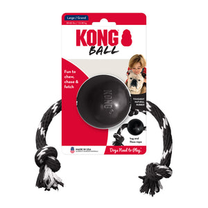 KONG Ball with Rope - Extreme - Give Paws
