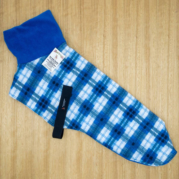 65cm Double Fleece Coat - Whippet - Give Paws