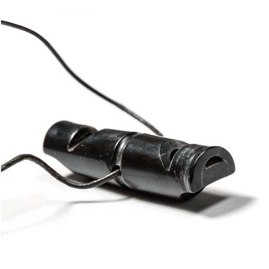 Herm Sprenger Dog whistle - Buffalo horn, 60 mm - Give Paws