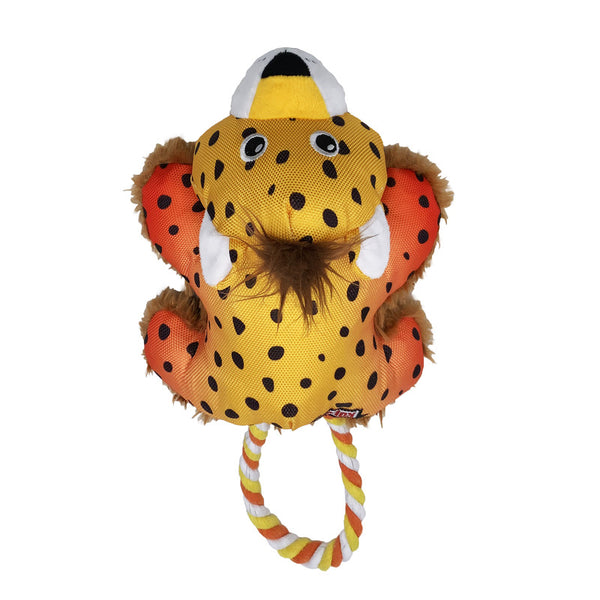 KONG Cozie Tuggz Cheetah - Give Paws