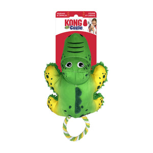 KONG Cozie Tuggz Alligator - Give Paws