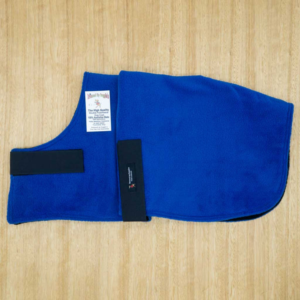 65cm Double Fleece Dog Coat - Give Paws