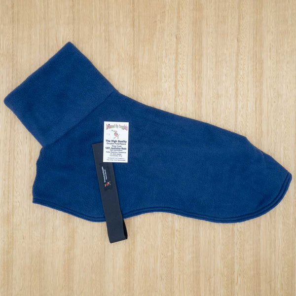 45cm Double Fleece Coat - Whippet - Give Paws