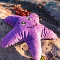 Sustainapaws Starfish 100% Recycled Plastic Double Layered Plush Dog Toy - Give Paws