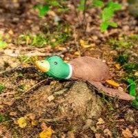 Sustainapaws Duck 100% Recycled Plastic Double Layered Plush Dog Toy - Give Paws