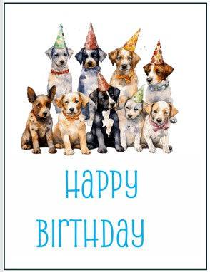 Birthday Cards - Give Paws