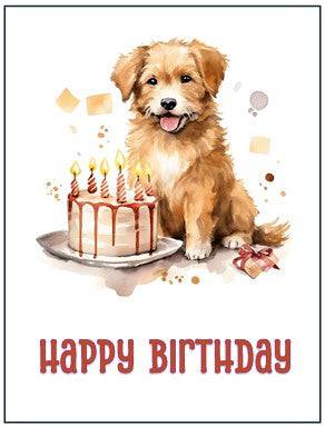 Birthday Cards - Give Paws