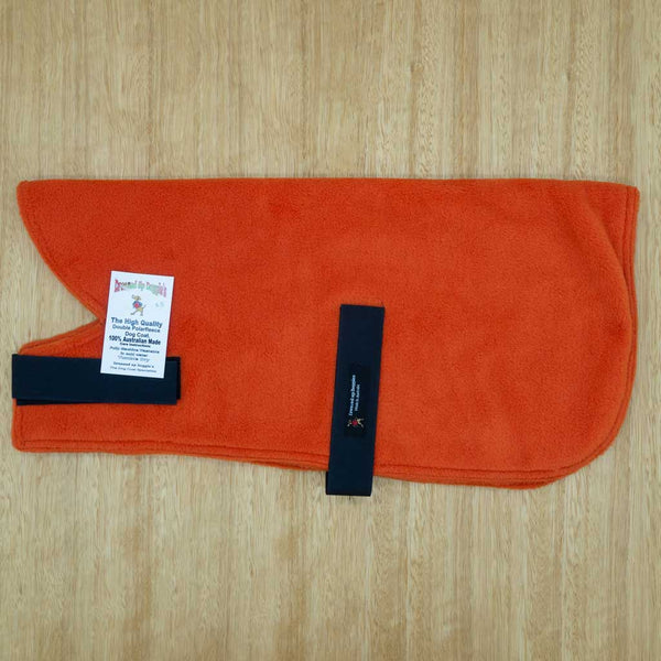 45cm Double Fleece Dog Coat - Straight Fit - Give Paws