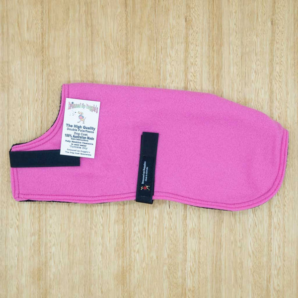 35cm Double Fleece Dog Coat - Give Paws