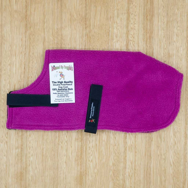 30cm Double Fleece Dog Coat - Give Paws