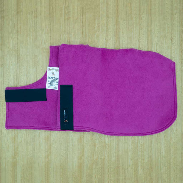 80cm Double Fleece Dog Coat - Give Paws