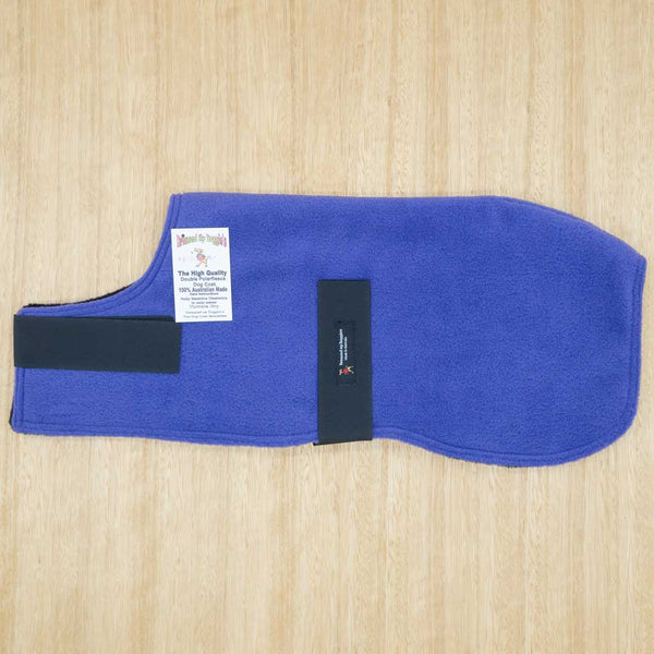 45cm Double Fleece Dog Coat - Give Paws
