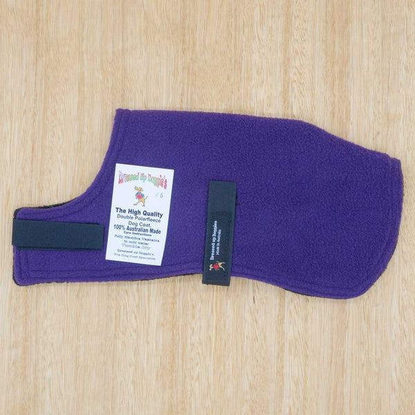 55cm Double Fleece Dog Coat - Give Paws