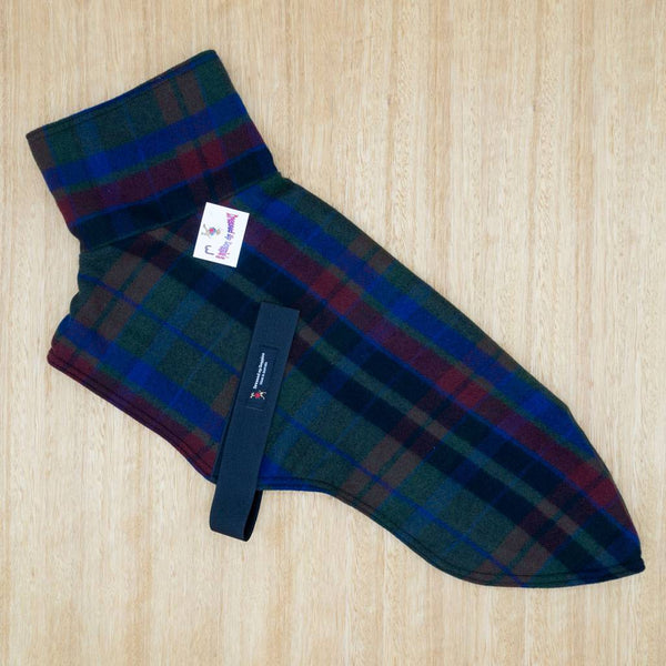 60cm Single Wool Coat - Whippet - Give Paws