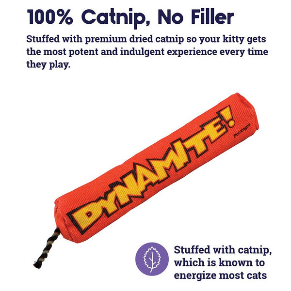 Petstages Green Magic Dynamite Stick - Give Paws