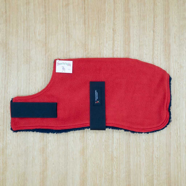 40cm Double Fleece Dog Coat - Give Paws