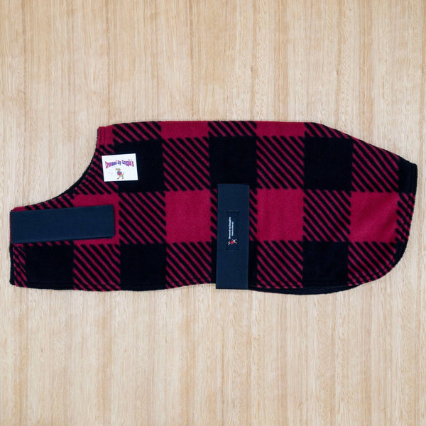 50cm Double Fleece Dog Coat - Give Paws