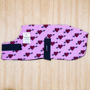 50cm Double Fleece Dog Coat - Give Paws