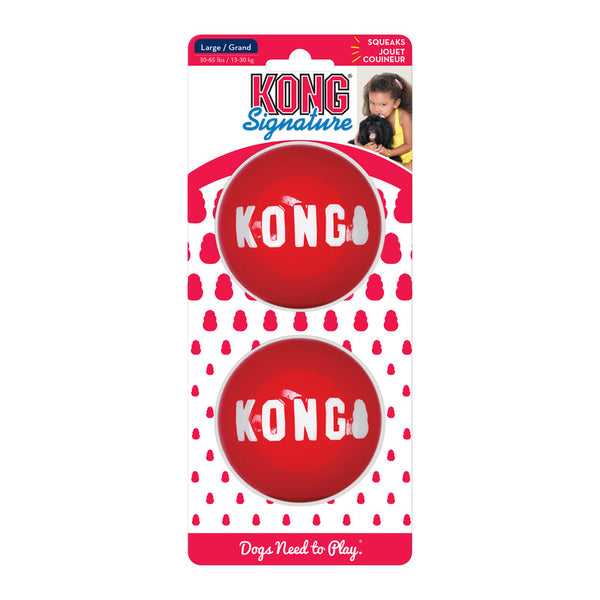 KONG Signature Balls (2-Pack) - Give Paws