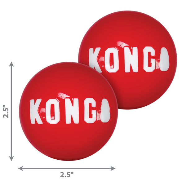 KONG Signature Balls (2-Pack) - Give Paws