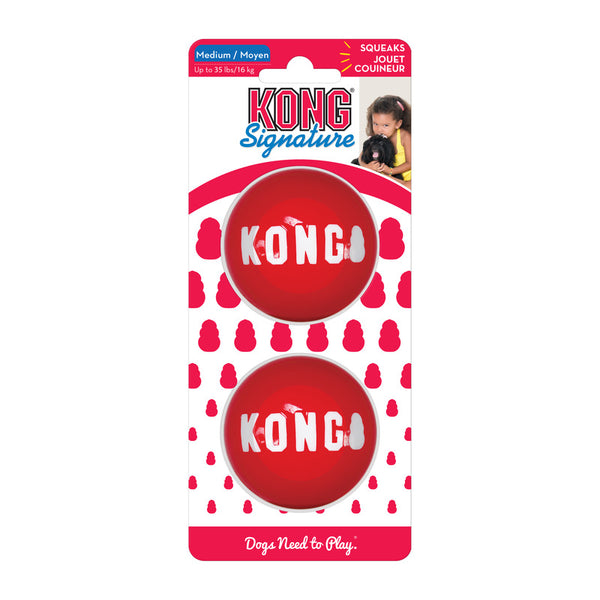 KONG Signature Balls (2-Pack) - Give Paws