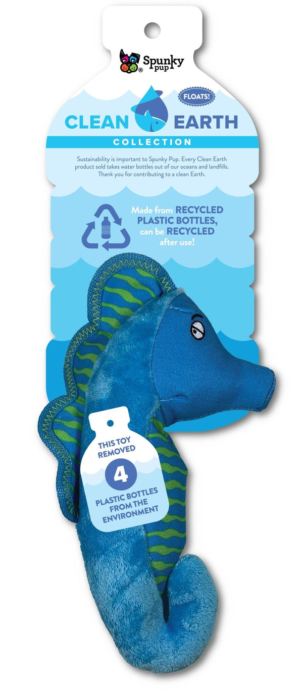 Clean Earth Plush Seahorse - Give Paws