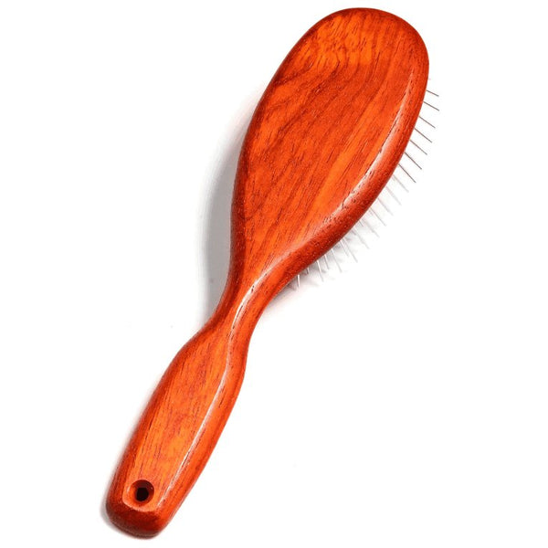 Herm Sprenger Wooden Brush, Long Pins - Give Paws