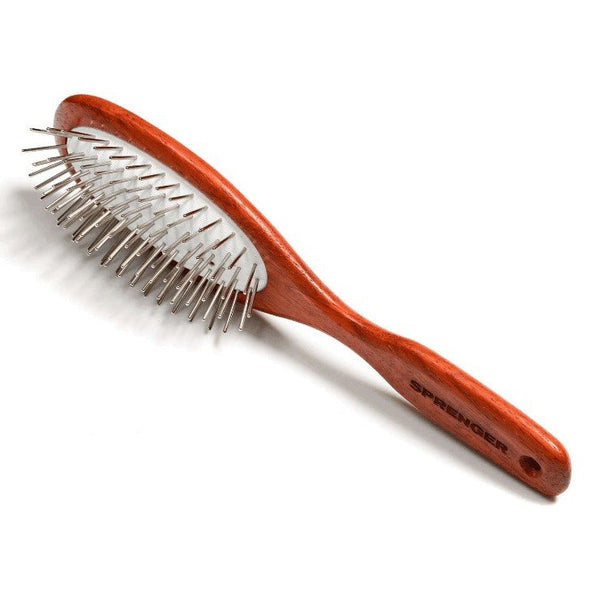 Herm Sprenger Wooden Brush, Thick Pins - Give Paws