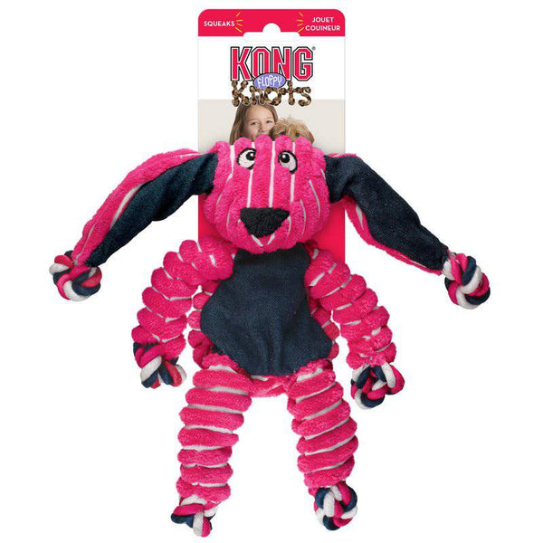 KONG Floppy Knots Bunny - Give Paws