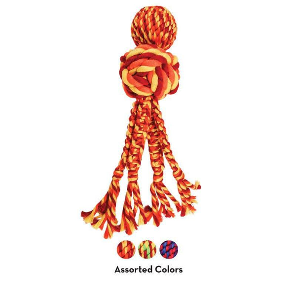 KONG Wubba Weaves with Rope - Give Paws