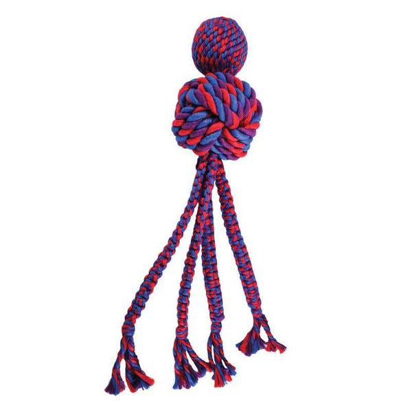 KONG Wubba Weaves with Rope - Give Paws