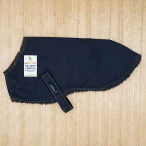 Oil Skin Coats - Whippet with Brown Sherpa - Give Paws