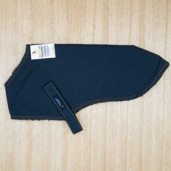 Oil Skin Coats - Whippet with Brown Sherpa - Give Paws