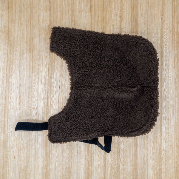 Oilskin Coats - Dark Brown Sherpa - Give Paws