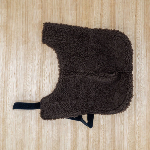 Oilskin Coats - Dark Brown Sherpa - Give Paws