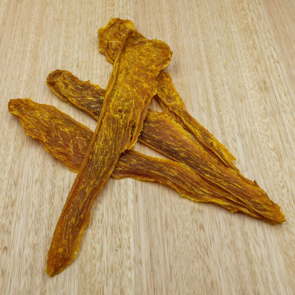 Turmeric Chicken Breast Jerky - Give Paws