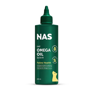 Natural Animal Solutions Cat Omega Oil 3, 6 & 9 - Give Paws
